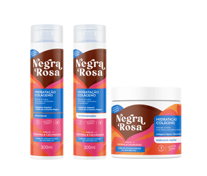 Kit Capilar Linha Hidratação Colágeno