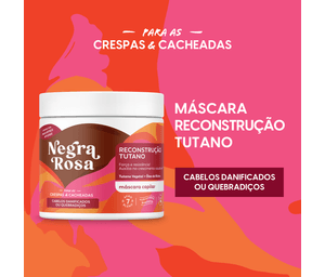 Máscara Capilar Reconstrução Tutano Negra Rosa 500g