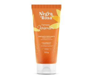 Sabonete Esfoliante Corp Famoso Jasmin Negra Rosa 150G