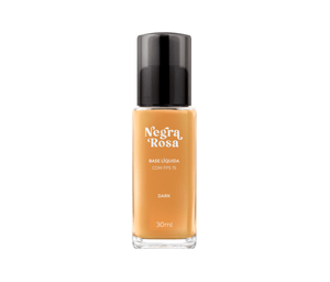 Base Negra Rosa Com FPS 15 - Dark 30ml