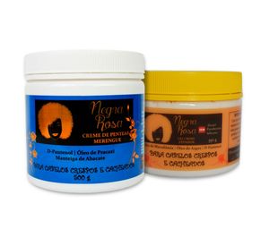 Combo Merengue + Gel Creme Negra Rosa