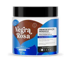 Creme de Def. Merengue Negra Rosa 500g