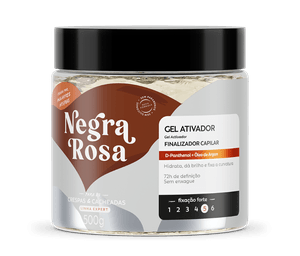 Gel Ativ. Negra Rosa 500g