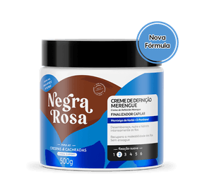 Creme de Def. Merengue Negra Rosa 500g