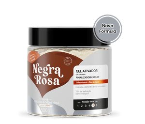 Gel Ativ. Negra Rosa 500g
